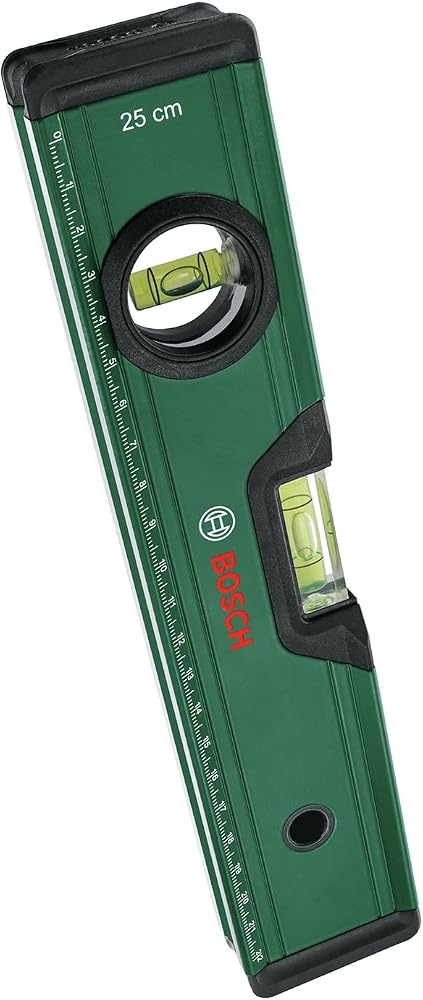 ميزان ماء Bosch بطول 25 سم بفقاعتين فلوريسنت - موديل 1600A032V5