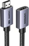 وصلة تطويل HDMI 2.1 قصيرة UGREEN بدقة 8K وطول 15 سم للتي في ستيك