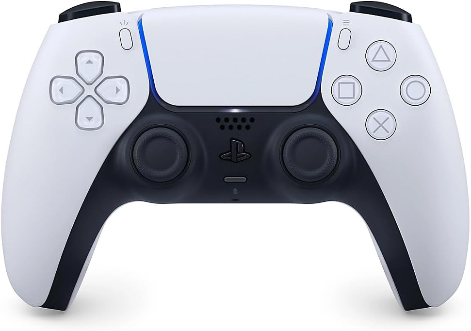 يد تحكم DualSense لاسلكية لجهاز PS5 من Sony PlayStation - أبيض