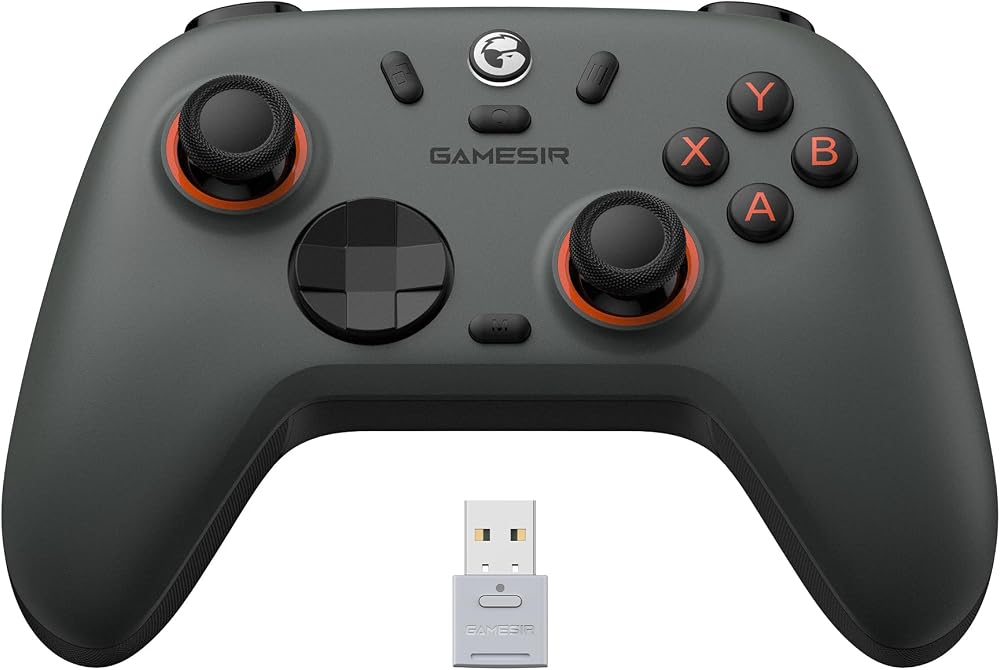 يد تحكم GameSir Nova 2 Lite لاسلكية للكمبيوتر و Switch وأندرويد - رمادي
