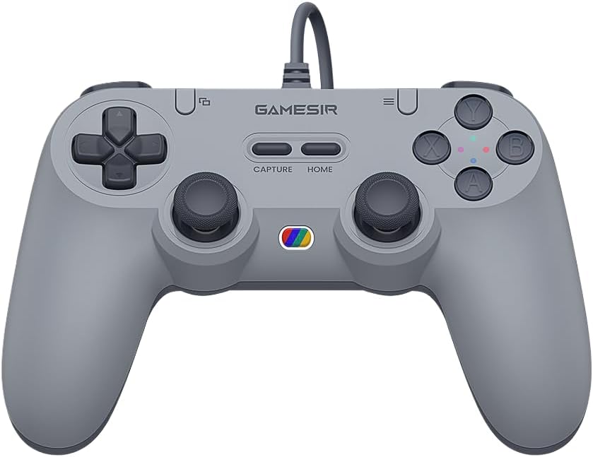 يد تحكم GameSir Tegenaria Lite سلكية للكمبيوتر - رمادي