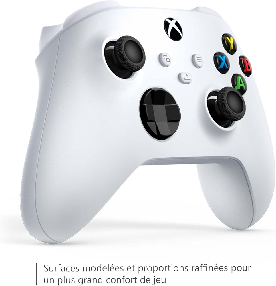 يد تحكم Xbox Wireless Controller لاسلكية من Microsoft - أبيض 3