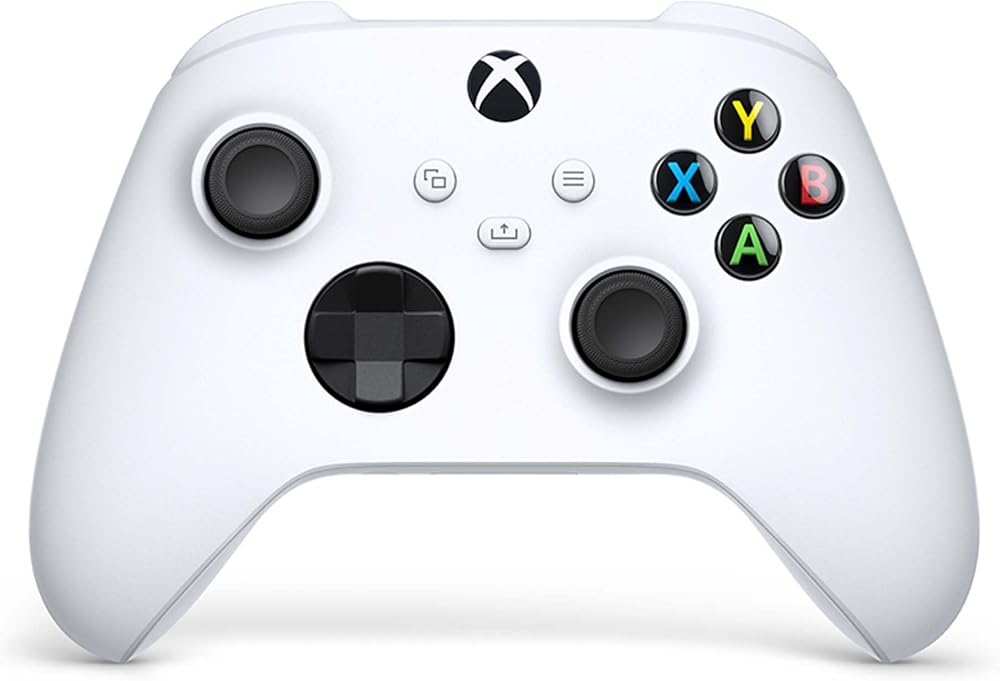 يد تحكم Xbox Wireless Controller لاسلكية من Microsoft - أبيض