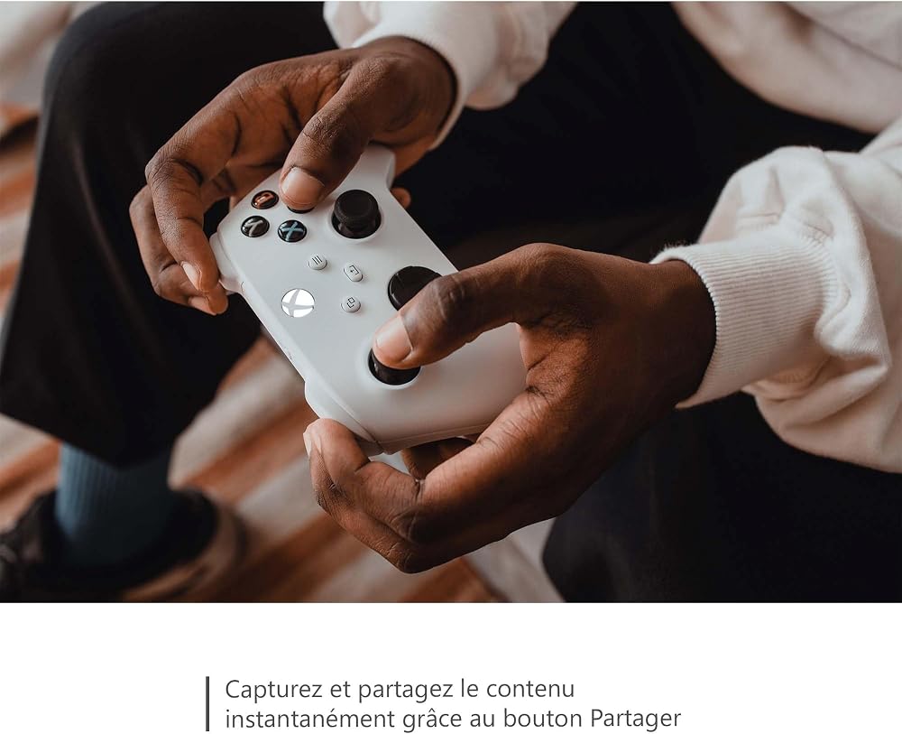 يد تحكم Xbox Wireless Controller لاسلكية من Microsoft - أبيض 5